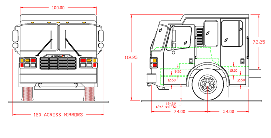 Cab Drawing